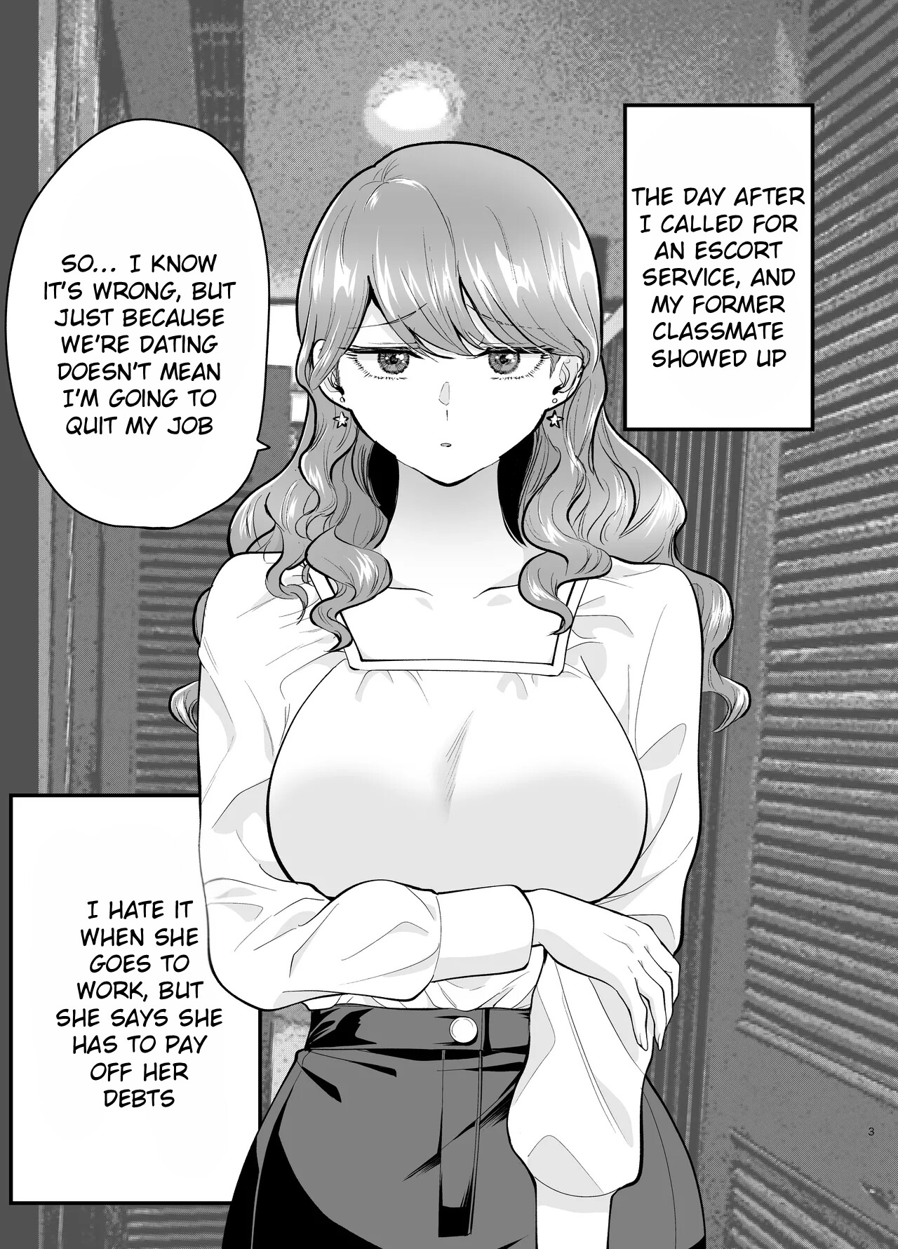 Hentai Manga Comic-I Called an Escort Service, and My Old Classmate Showed Up 2-Read-2